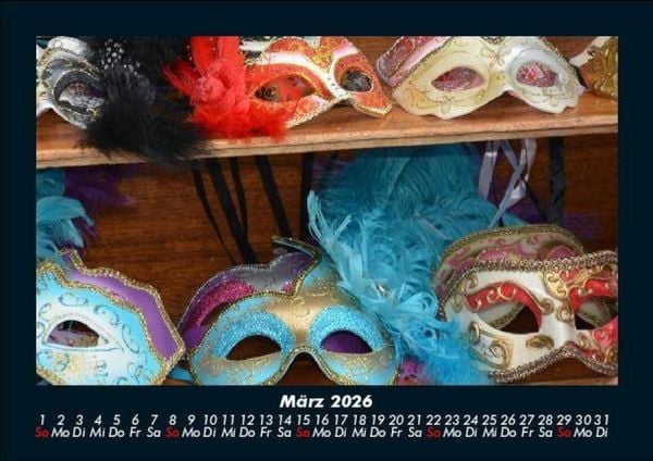 Produktbild: Venedig 2026 Fotokalender DIN A5
