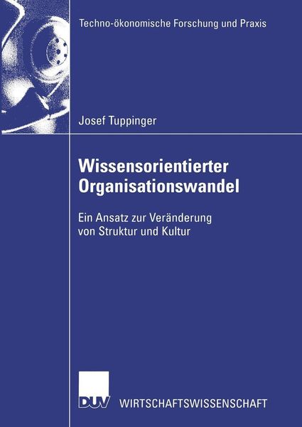Produktbild: Wissensorientierter Organisationswandel