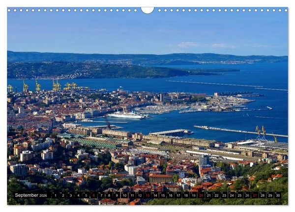 Produktbild: Triest - Habsburger Erbe und italienisches Flair (Wandkalender 2026 DIN A3 quer), CALVENDO Monatskalender
