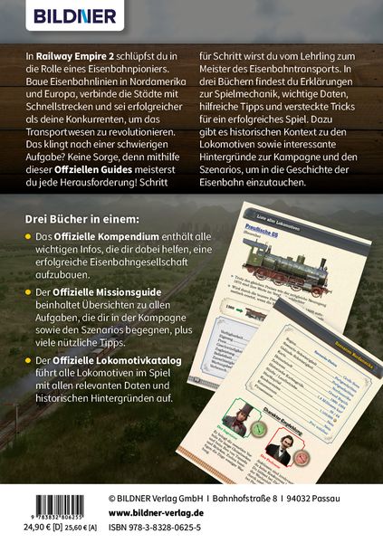 Produktbild: Railway Empire 2: Die Offiziellen Guides
