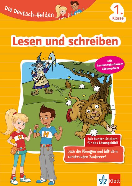 Produktbild: Die Deutsch-Helden Lesen und schreiben 1. Klasse