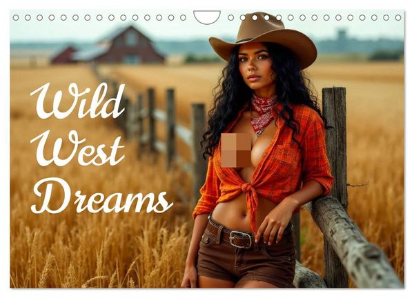 Wild West Dreams (Wall Calendar 2026 DIN A4 landscape), CALVENDO 12 Month Wall Calendar