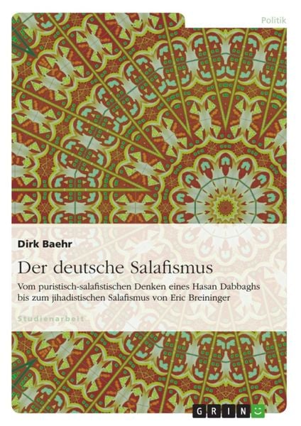 Produktbild: Der deutsche Salafismus