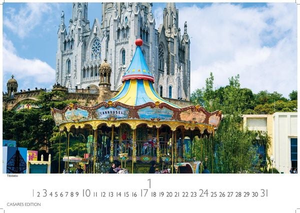 Produktbild: Barcelona Kalender 2027 &ndash; Wandkalender | Fotokalender Spanien 24x35 cm - Foto. mit den sch&ouml;nsten Motiven, Sehensw&uuml;rdigkeiten & Inspirationen"