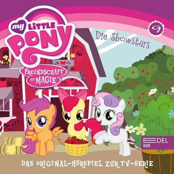 Produktbild: Folge 9: Babysitter Fluttershy / Die Showstars (Das Original-H&ouml;rspiel zur TV-Serie)