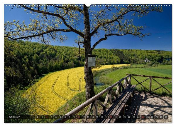 Produktbild: Kulturlandschaft Obere Donau (Wandkalender 2027 DIN A2 quer), CALVENDO Monatskalender