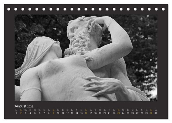 Produktbild: Dresdens stille Gesten (Tischkalender 2026 DIN A5 quer), CALVENDO Monatskalender