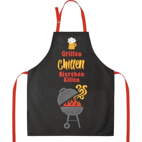 Produktbild: Sch&uuml;rze "Grillen, Chillen, Bierchen killen"