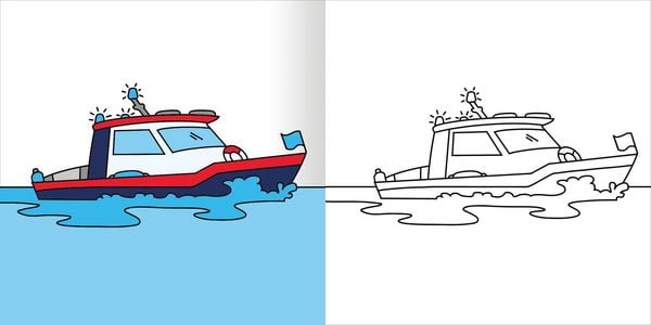 Produktbild: Mein erstes dickes Malbuch ab 2 &ndash; Polizei & Feuerwehr