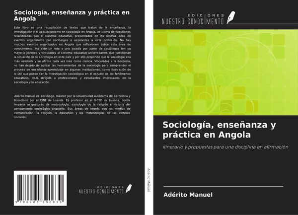 Produktbild: Sociolog&iacute;a, ense&ntilde;anza y pr&aacute;ctica en Angola