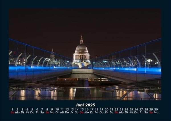 Produktbild: London 2025 Fotokalender DIN A4