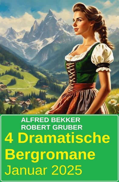 Produktbild: 4 Dramatische Bergromane Januar 2025