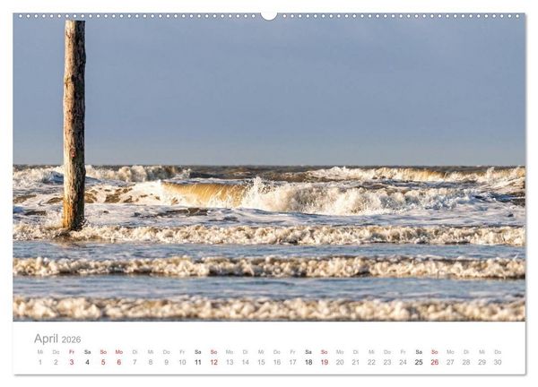 Produktbild: St. Peter-Ording. Deutschlands gr&ouml;&szlig;te Sandkiste (hochwertiger Premium Wandkalender 2026 DIN A2 quer), Kunstdruck in Hochglanz