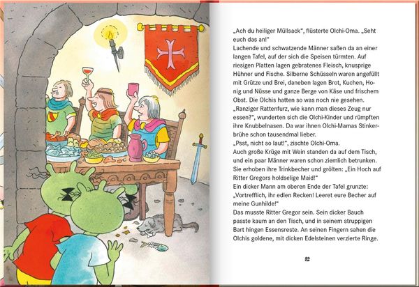 Produktbild: Die Olchis im Land der Ritter