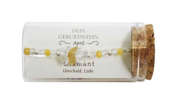 Oktober" Geburtsstein Armband Im Gläschen Kaufen