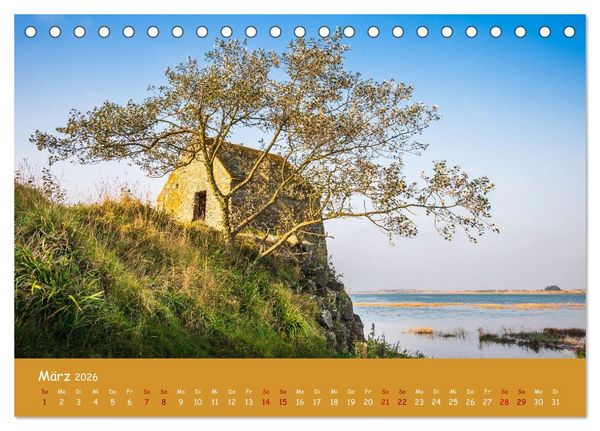 Produktbild: Cotentin, die Perle der Normandie (Tischkalender 2026 DIN A5 quer), CALVENDO Monatskalender