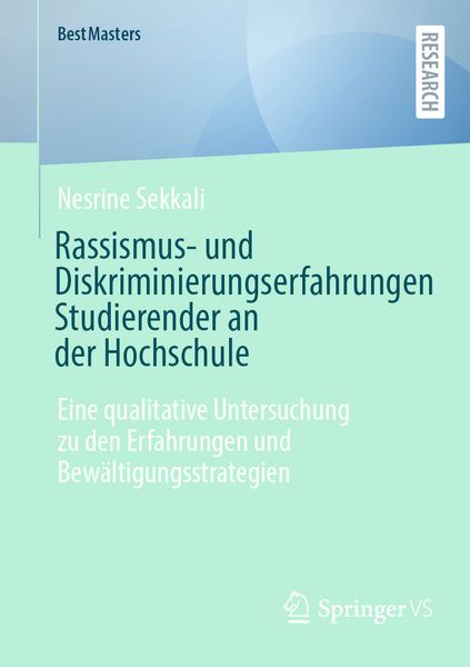 Produktbild: Rassismus- und Diskriminierungserfahrungen Studierender an der Hochschule