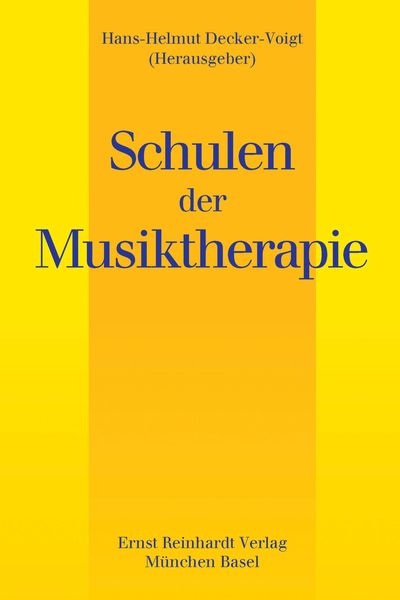 Produktbild: Schulen der Musiktherapie