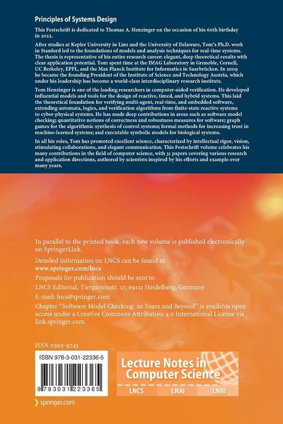 Produktbild: Principles of Systems Design