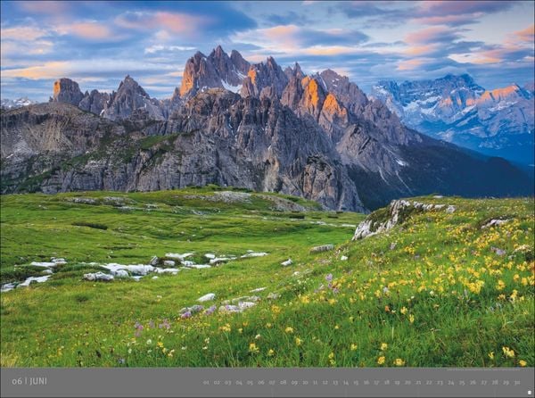 Produktbild: Alpen - Edition Alexander von Humboldt Kalender 2026
