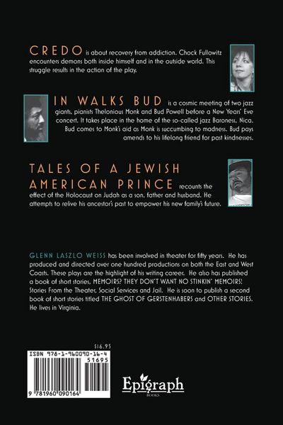 Produktbild: Three Plays: Credo, In Walks Bud, Tales of a Jewish American Prince