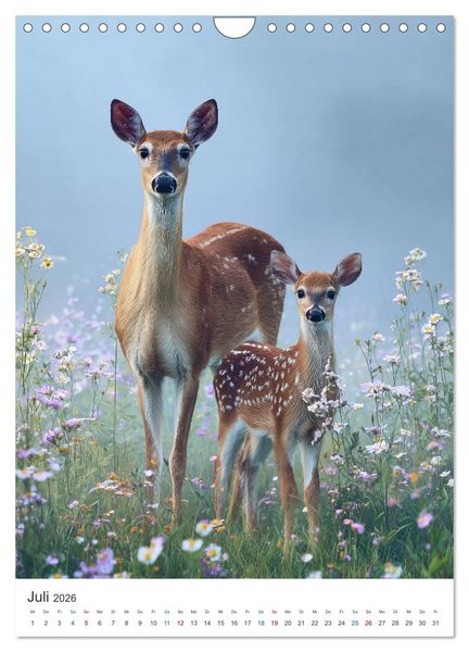 Produktbild: Wild und Wundervoll (Wandkalender 2026 DIN A4 hoch), CALVENDO Monatskalender