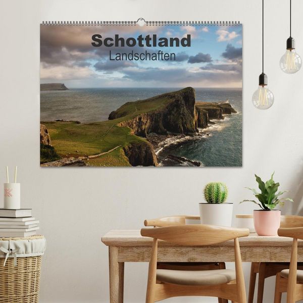 Produktbild: Schottland Landschaften (Wandkalender 2027 DIN A2 quer), CALVENDO Monatskalender