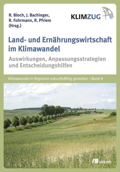 Produktbild: Land- und Ern&auml;hrungswirtschaft im Klimawandel