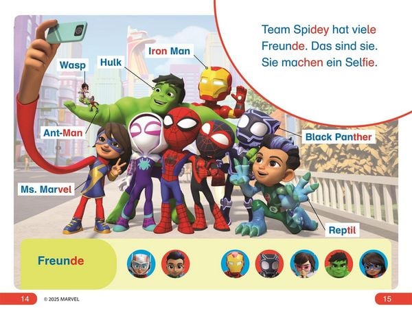 Produktbild: SUPERLESER! Marvel Spidey und seine Super-Freunde Auf ins Abenteuer, Team Spidey!