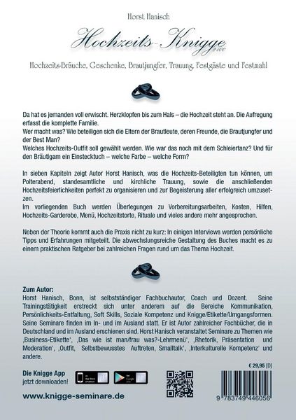 Produktbild: Hochzeits-Knigge 2100