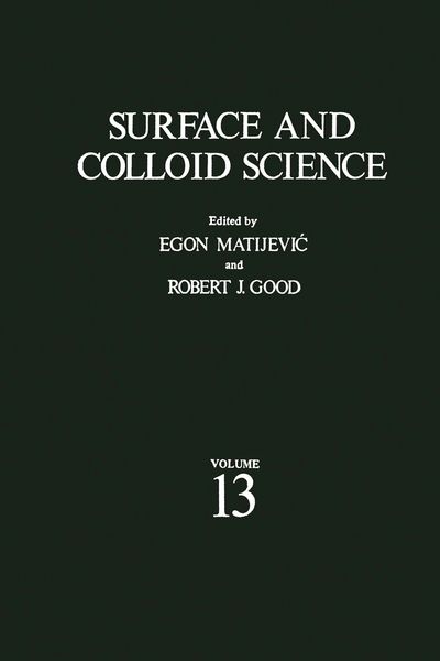Produktbild: Surface and Colloid Science