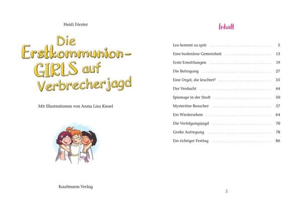 Die Erstkommunion-Girls auf Verbrecherjagd