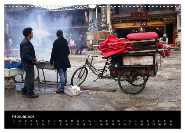 Produktbild: Impressionen aus China (Wandkalender 2026 DIN A3 quer), CALVENDO Monatskalender