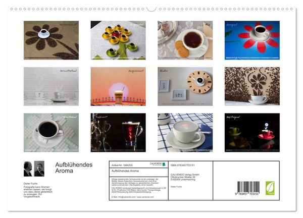Produktbild: Aufbl&uuml;hendes Aroma (hochwertiger Premium Wandkalender 2026 DIN A2 quer), Kunstdruck in Hochglanz