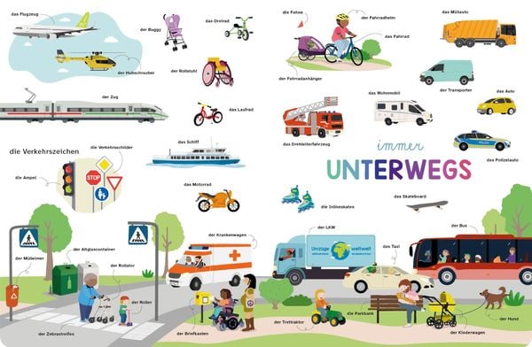 Produktbild: Viele erste W&Ouml;RTER viele bunte BILDER