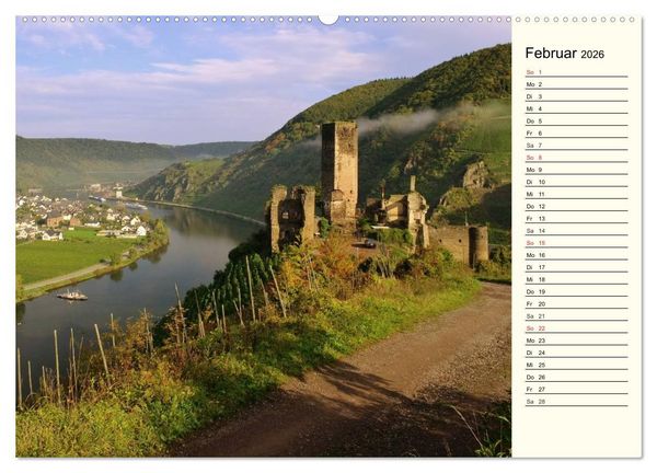 Produktbild: Entlang der Mosel (Wandkalender 2026 DIN A2 quer), CALVENDO Monatskalender