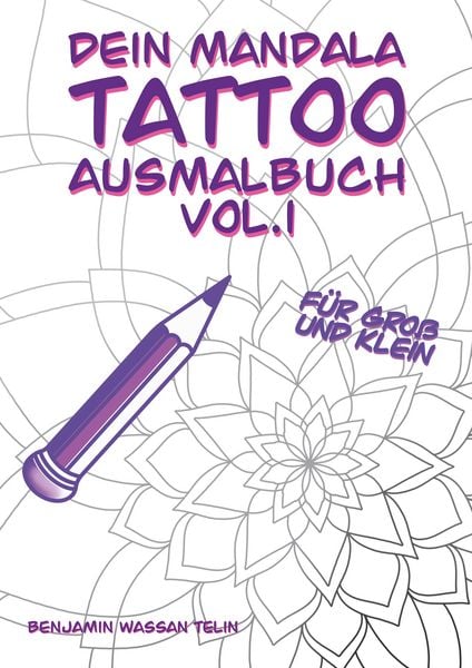 Produktbild: Dein Mandala Tattoo Ausmalbuch
