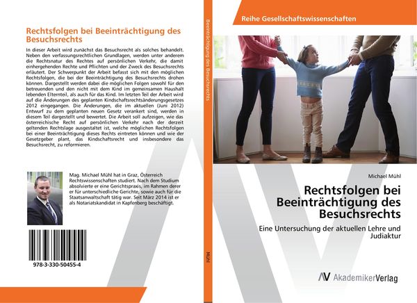 Produktbild: Rechtsfolgen bei Beeintr&auml;chtigung des Besuchsrechts