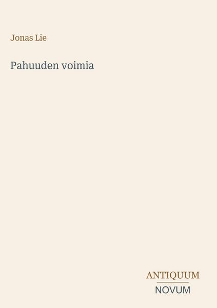 Produktbild: Pahuuden voimia