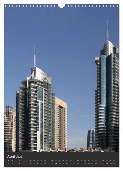 Produktbild: Dubai (Wandkalender 2026 DIN A3 hoch), CALVENDO Monatskalender