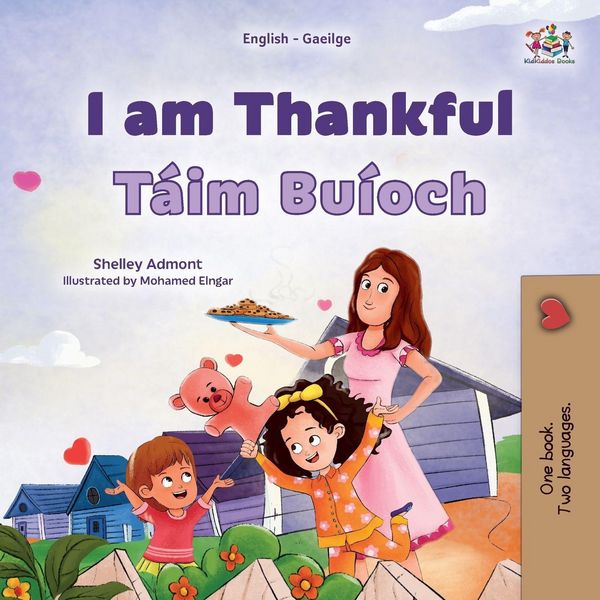 Produktbild: I am Thankful (English Irish Bilingual Children's Book)