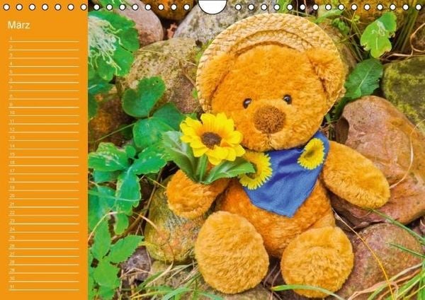 Produktbild: Einfach zum Knuddeln / Geburtstagskalender (Wandkalender immerw&auml;hrend DIN A4 quer)