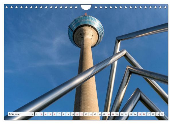 Produktbild: Landeshauptstadt D&uuml;sseldorf (Wandkalender 2026 DIN A4 quer), CALVENDO Monatskalender