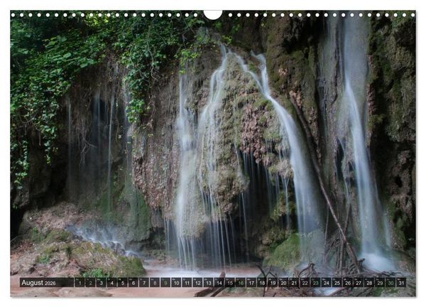 Produktbild: Wasserf&auml;lle der Welt 2026 (Wandkalender 2026 DIN A3 quer), CALVENDO Monatskalender