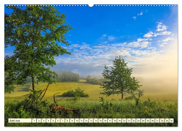 Produktbild: Naturpark Obere Donau (hochwertiger Premium Wandkalender 2026 DIN A2 quer), Kunstdruck in Hochglanz