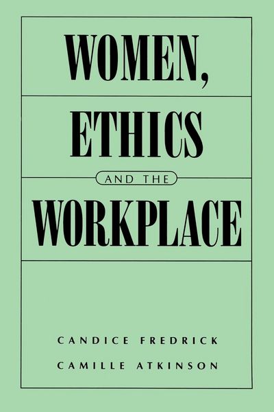 Produktbild: Women, Ethics and the Workplace