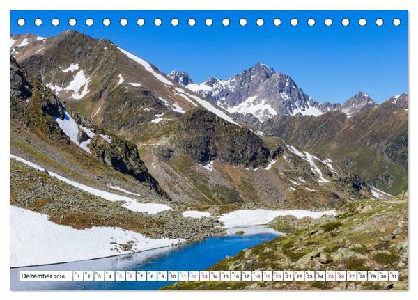 Produktbild: Tiroler Geschichten - Zwischen Innsbruck, Bergen und stillen Seen (Tischkalender 2026 DIN A5 quer), CALVENDO Monatskalender