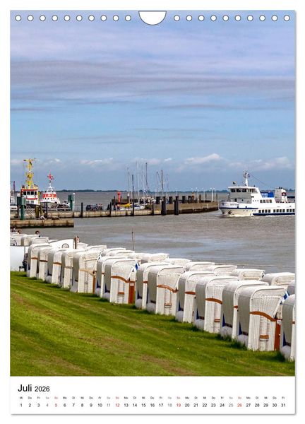 Produktbild: Wilhelmshaven Impressionen (Wandkalender 2026 DIN A4 hoch), CALVENDO Monatskalender