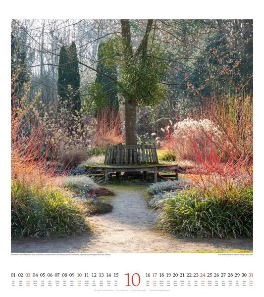 Produktbild: Paradiesische G&auml;rten Kalender 2027