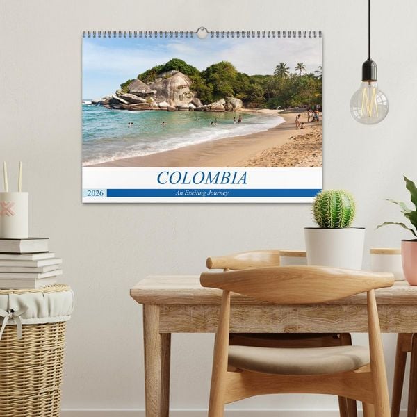 Produktbild: Colombia - An Exciting Journey (Wall Calendar 2026 DIN A3 landscape), CALVENDO 12 Month Wall Calendar